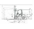 Jungheinrich DFG 45 CK Dimensions and Size