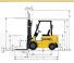 Caterpillar DP 18 K Dimensions and Size