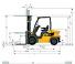 Caterpillar DP20N Dimensions and Size