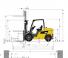 Caterpillar DP40N Dimensions and Size