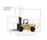 Caterpillar DP80 Dimensions and Size