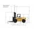 Caterpillar DP90 Dimensions and Size