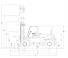 Mitsubishi FD120N Dimensions and Size