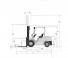 Mitsubishi FD20N Dimensions and Size