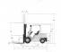 Mitsubishi FD25N Dimensions and Size