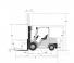 Mitsubishi FD30N Dimensions and Size