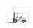 Mitsubishi FD35N Dimensions and Size