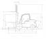 Mitsubishi FD 45 N Dimensions and Size