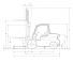 Mitsubishi FD 50 CN Dimensions and Size