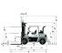 Mitsubishi FD 60 Dimensions and Size