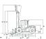 Linde H 140/1200 D Dimensions and Size