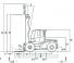 Linde H 160 Dimensions and Size
