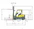 Hyster H2.0FT Dimensions and Size