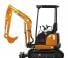 Mini-graafmachines Kato 17VX-3 Electric