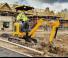 Mini-graafmachines JCB 18Z-I