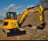 Mini-graafmachines JCB 57C-I