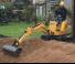 Mini-graafmachines JCB 8010 CTS
