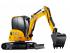 Mini-graafmachines JCB 8035 ZTS