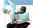 Mini-graafmachines Yanmar B 08 RV