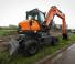 Mobiele graafmachines Doosan DX57W