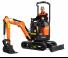Mini-graafmachines Doosan DX10Z