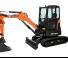Mini-graafmachines Doosan DX27Z-7