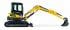 Mini-graafmachines New Holland E50B SR