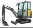 Mini-graafmachines Volvo EC18D