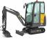 Mini-graafmachines Volvo EC18D