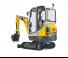Mini-graafmachines Wacker Neuson ET16