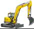 Rupsgraafmachines Wacker Neuson EZ80