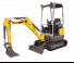 Mini-graafmachines Wacker Neuson EZ17
