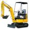 Mini-graafmachines Komatsu PC16R-3