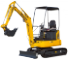 Mini-graafmachines Komatsu PC18MR-3