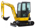 Mini-graafmachines Komatsu PC22MR-3