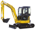 Mini-graafmachines Komatsu PC30MR-3