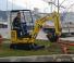 Mini-graafmachines Komatsu PC16R-3HS