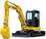 Mini-graafmachines Komatsu PC55MR-5E0