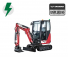 Electrische rups graafmachines Yanmar SV17e