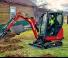 Mini-graafmachines Yanmar SV19VT