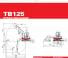 Mini-graafmachines Takeuchi TB 125