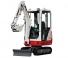 Mini-graafmachines Takeuchi TB 215 R