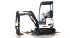 Mini-graafmachines Terex TC 15