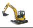 Mini-graafmachines XCMG XE55E Cab