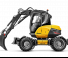 Mobiele graafmachines Mecalac 11MWR
