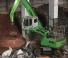 Graafmachines in overslaguitvoering Sennebogen 818M E