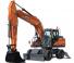 Mobiele graafmachines Doosan DX190W-5