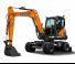 Mobiele graafmachines Doosan DX57W-7