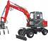 Mobiele graafmachines YTO WLY70