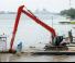 Rupsgraafmachines Link-Belt 250 X4 Long Front 